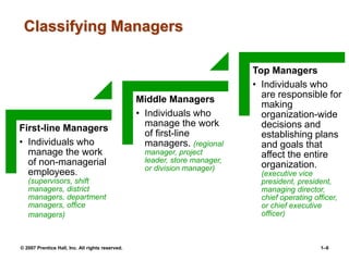 Introduction to Management and organization | PPT