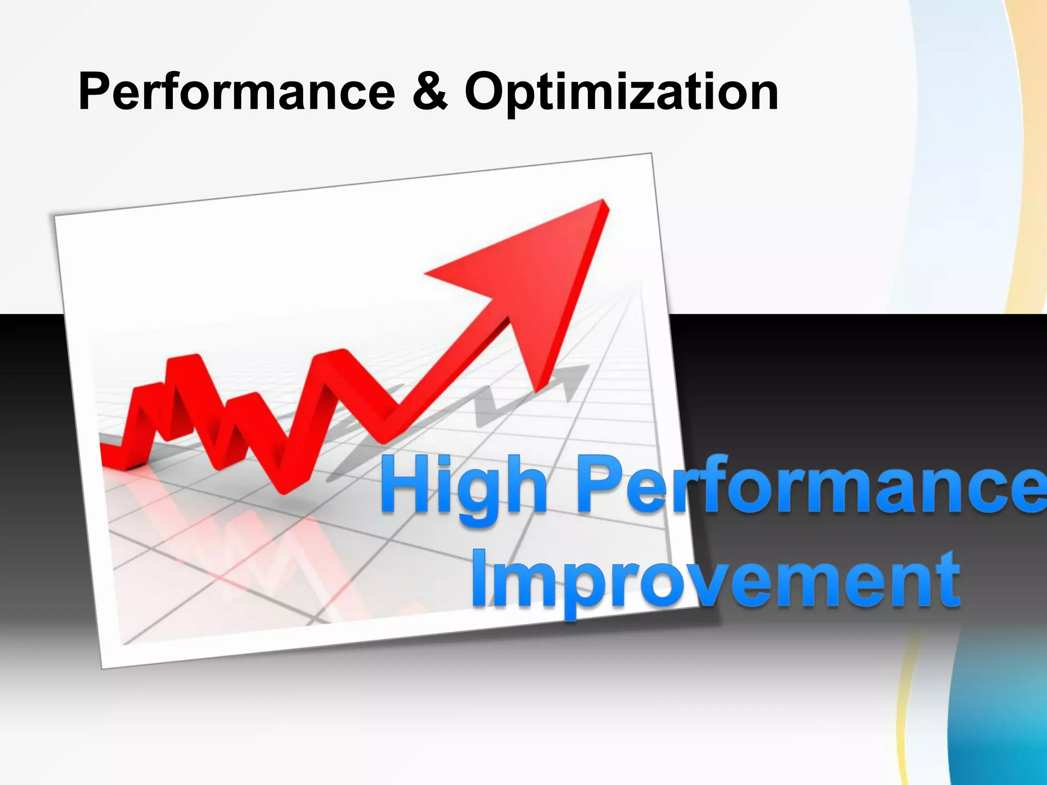 Performance & Optimization 