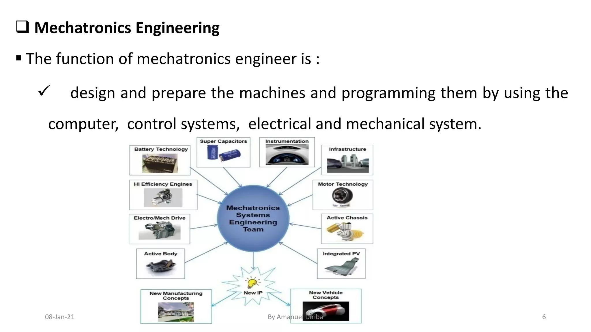 Lecture 1 Introduction to mechatronics | PDF