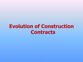 Evolution of Construction
Contracts
7/31/2021 CoTM 4242 6
 