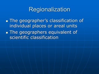 Chapter 1 A World Of Regions | PPT