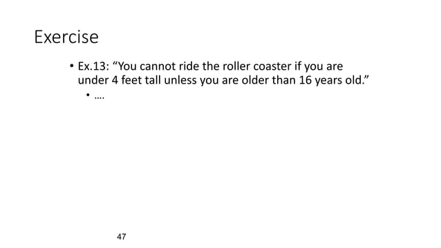 Discrete Math Chapter 1 :The Foundations: Logic and Proofs | PPTX