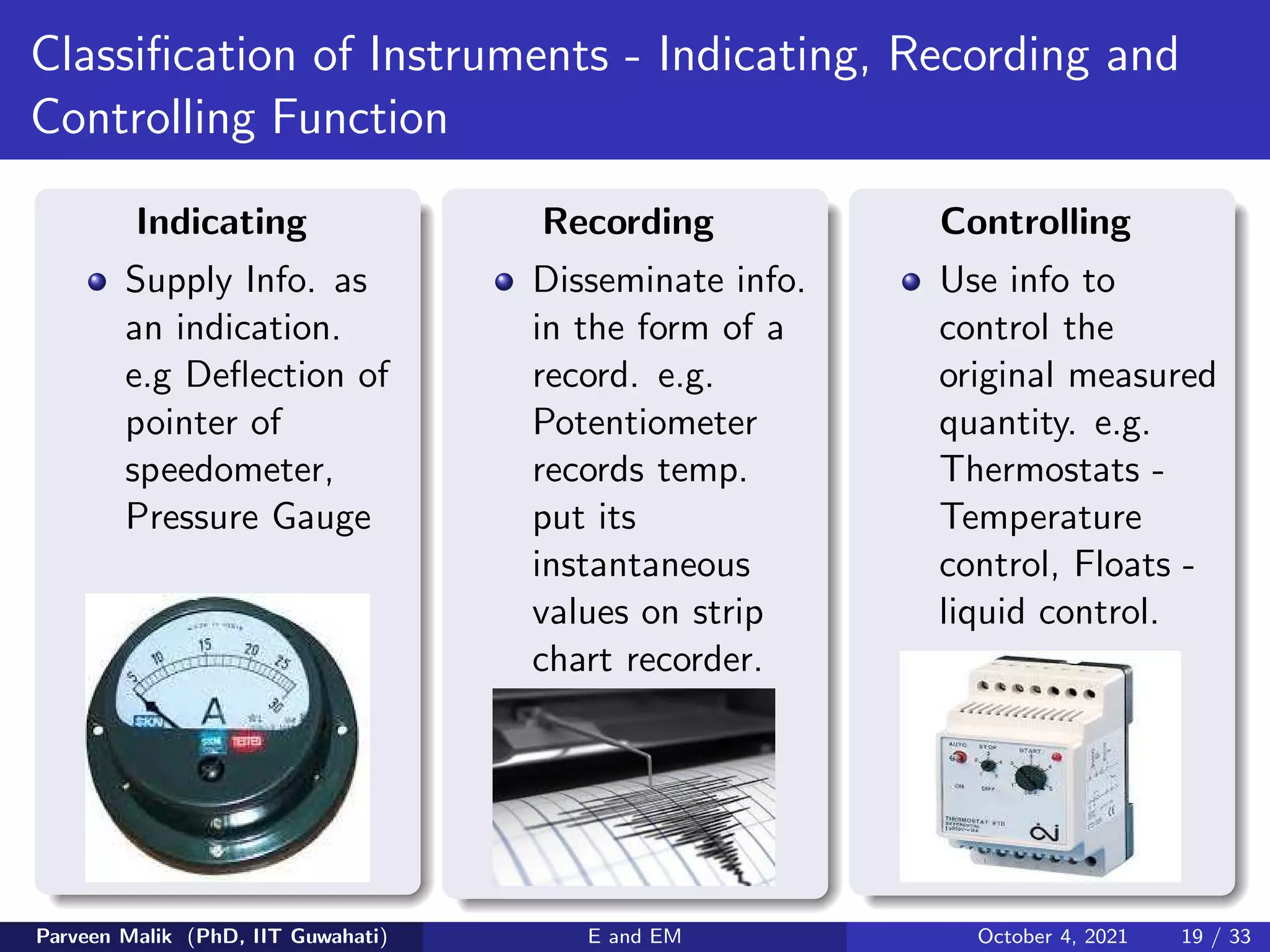 Electrical and Electronic Measurement | PPT