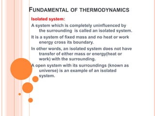 Thermodynamics Introduction | PPTX