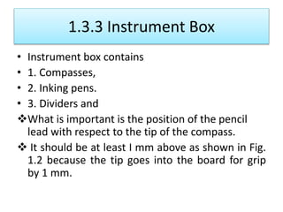 Drawing Instruments and Accessories | PPTX
