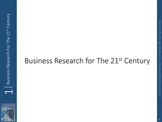 1
Business
Research
For
The
21
st
Century
Business Research for The 21st Century
Essentials
of
Business
Research
Methods,
4
th
ed.
©
Routledge
2020
–
Hair,
Page,
&
Brunsveld
1
 