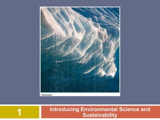 Introducing Environmental Science and
Sustainability
1
 