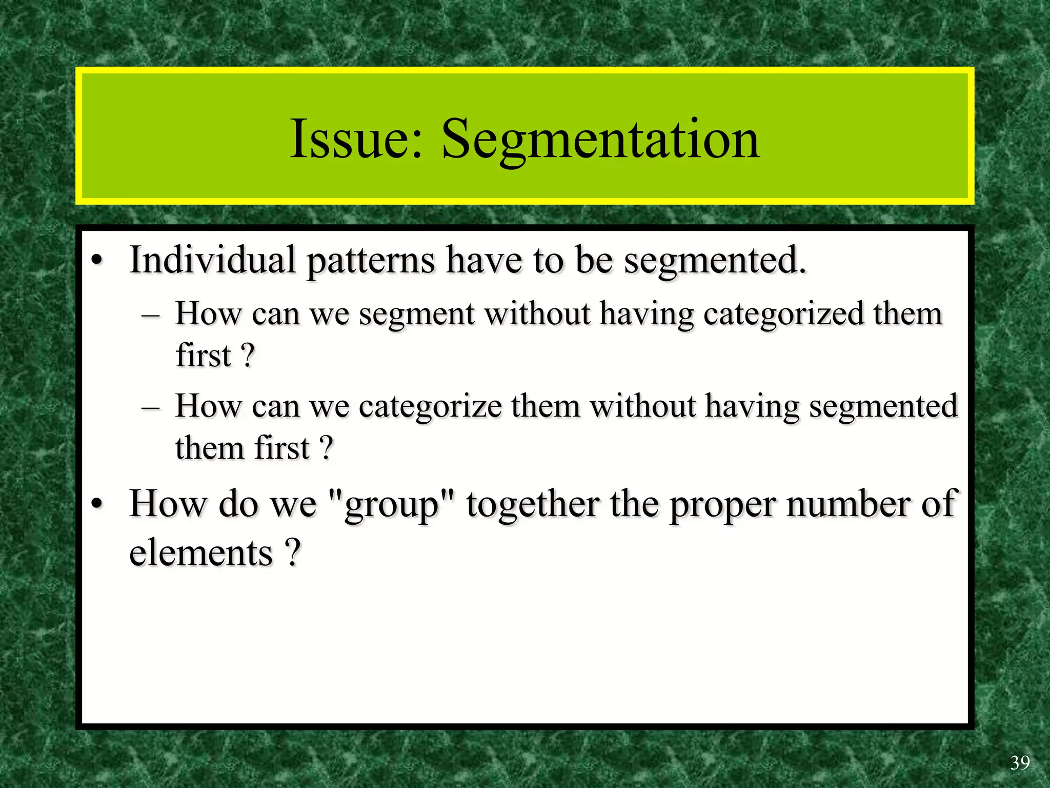 introduction to pattern recognition | PPT | Artificial Intelligence ...