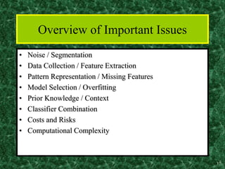 introduction to pattern recognition | PPT