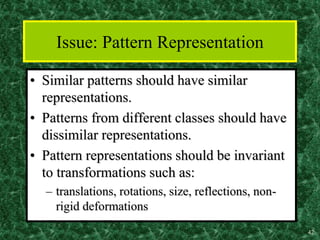introduction to pattern recognition | PPT