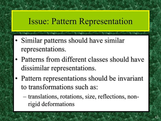 introduction to pattern recognition | PPT | Artificial Intelligence ...