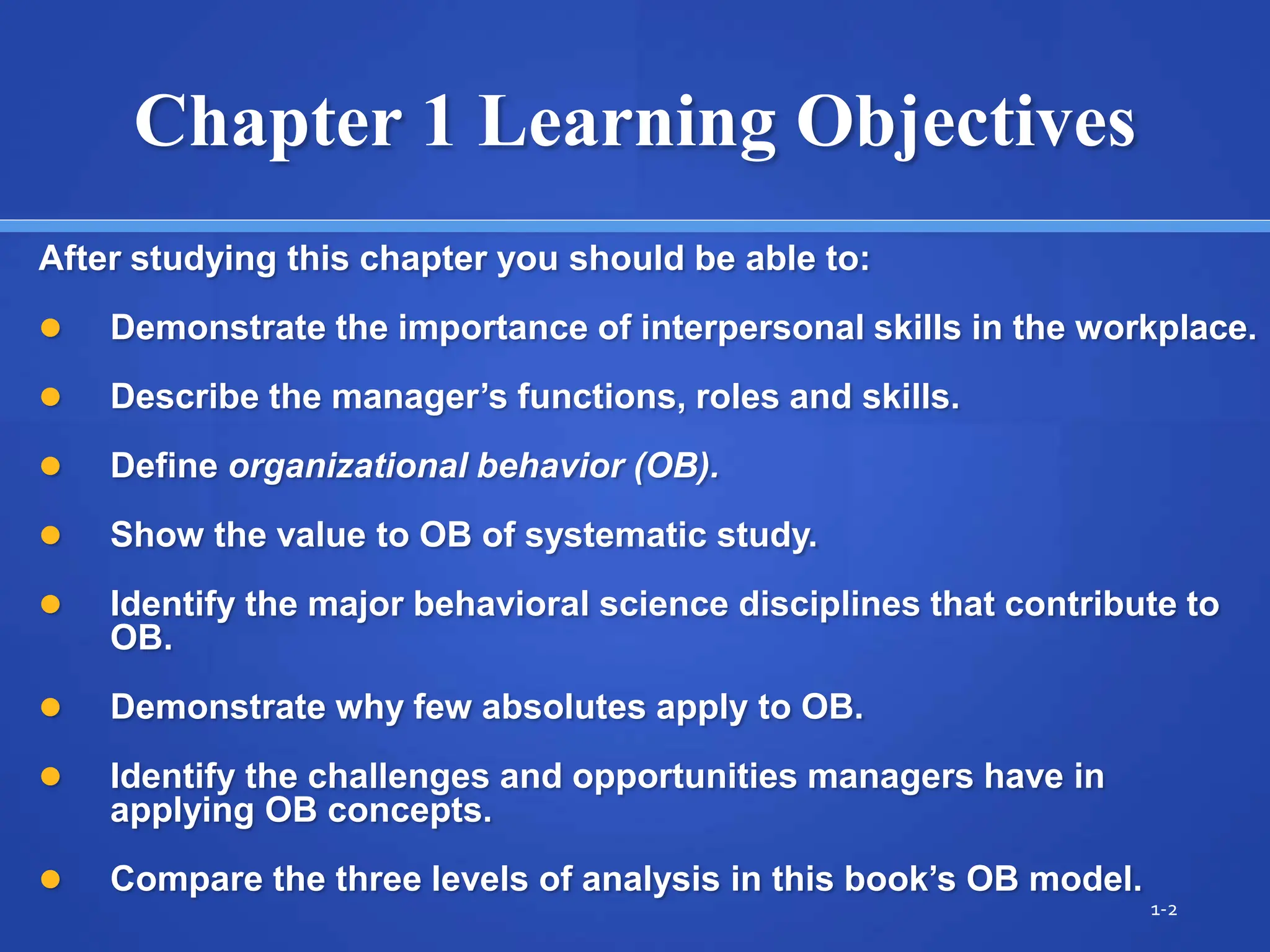 organizational behavior | PPTX