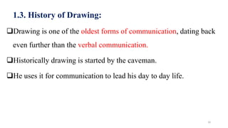 First Issued Drawing CHAPTER 1. Introduction to Engineering Drawing.pptx