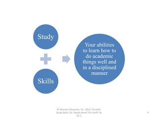 Chapter 1.ppt study and personal skills presentation | PPT