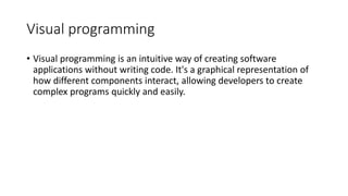 chapter 1 visual programming or computer | PPT