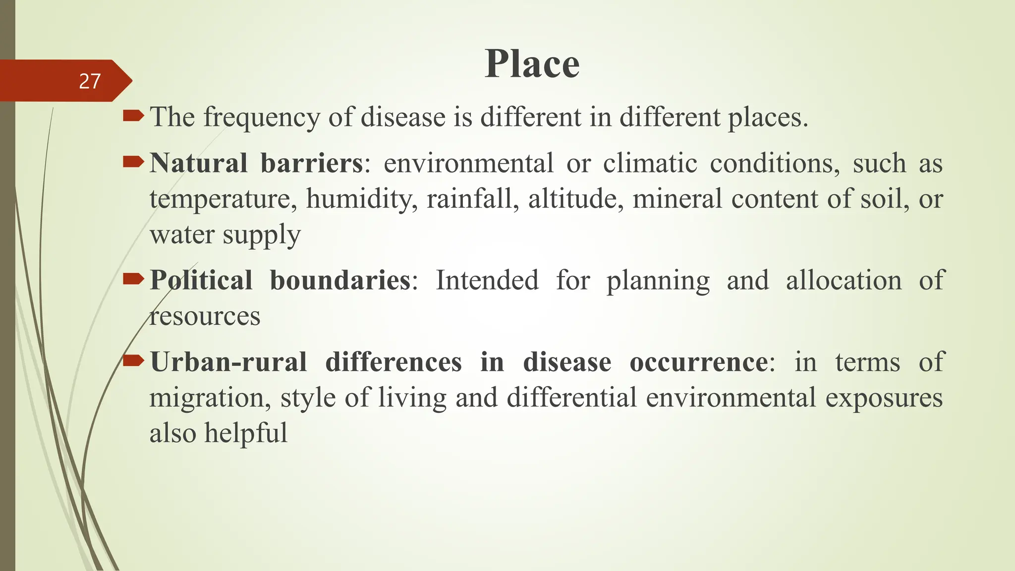 EPIDEMIOLOGIC PRINCIPLES AND MEASURES visual data 6