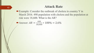 Principles and Methods of Epidemiologic Study | PPTX