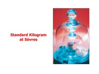 Standard Kilogram
at Sèvres
 