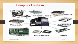 Computer Hardware
6/7/2024
Compiled By:Shambel Adugna
 