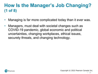 Chapter 1 Managers and You in the Workplace | PPTX