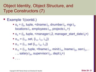 Chapter1.ppt Concept of Object oriented Database | PPT