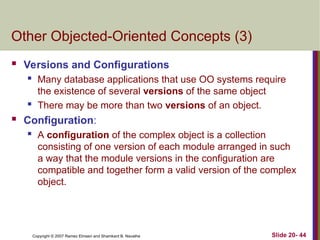 Chapter1.ppt Concept of Object oriented Database | PPT