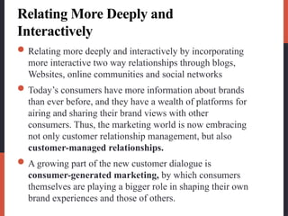 Crm Principles Kotler Principles of marketing latest edition 1 | PPTX