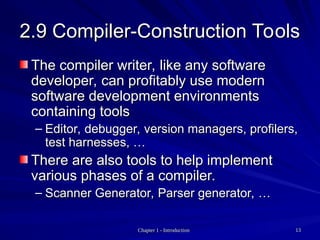 introduction of compiler unit 1 phases of compiler | PPT