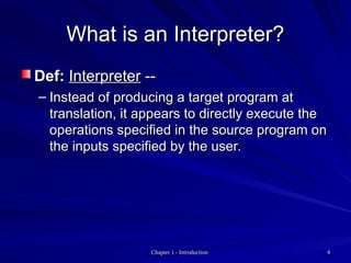 introduction of compiler unit 1 phases of compiler | PPT