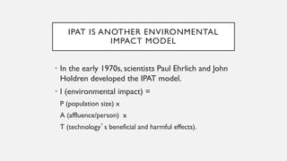 Environmental problems, their causs and sustainability | PDF