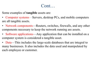 Example For Tangible Computing Risk Management and Analysis Chapter 1-Introduction | PPT