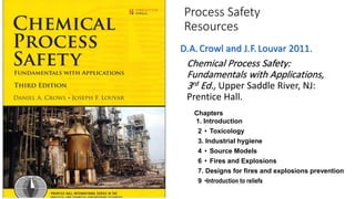 Chemical Process Safety Engineering Chapter 1 | PDF