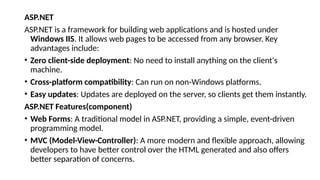 chapter 1.pptx dotnet technology introduction | PPTX