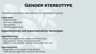 Gender and Development Presentation..... | PPTX