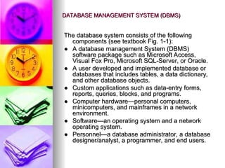 Database System Concept : A Reltional Approach | PPT