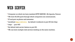 Two Web Server Name Chapter_1 different types of servers in web application.pptx