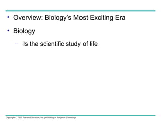Chapter 1 Exploring Life Campbell Biology | PPT