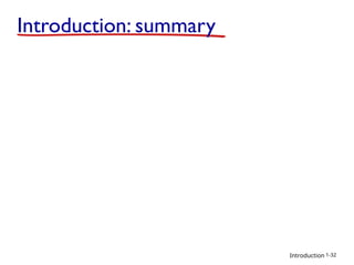 Introduction
Introduction: summary
1-32
 