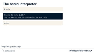 Introduction to scala programming language | PDF