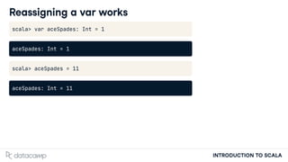 Introduction to scala programming language | PDF