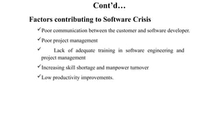 chapter 1.pptx Software engineering for studehy | PPTX