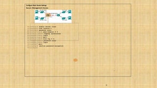 Sop For Router Chapter 1- Routing protocols are rules and procedures routers use to ...