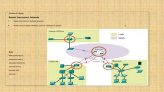 Chapter 1- Routing protocols are rules and procedures routers use to ...