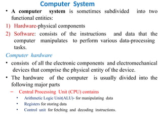 DIGITAL LOGIC BASICS (Computer Organization & Architecture) | PPTX