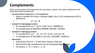 Digital logic design , number system(binary ,decimal, octal hexadecimal ...