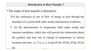Comprehensive Introduction to Heat Transfer Principles and Applications ...
