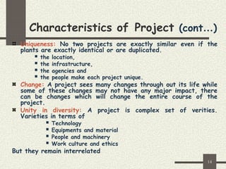 Project Uniqueness Example Comprehensive Guide to Project Concepts, Planning, and Analysis | PPT