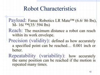 Chapter 1. Fundamentals of Robotics Introduction of Robotics | PDF
