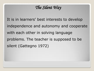 Comprehensive Overview of Language Teaching Methods from 1850s to 2000s ...
