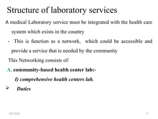 Comprehensive Overview of Medical Laboratory Services and Their Role in ...